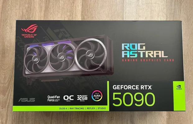 Nowa karta graficzna ASUS ROG Astral GeForce RTX 5090 z 32 GB pamięci GDDR7 - Zdjęcie 1
