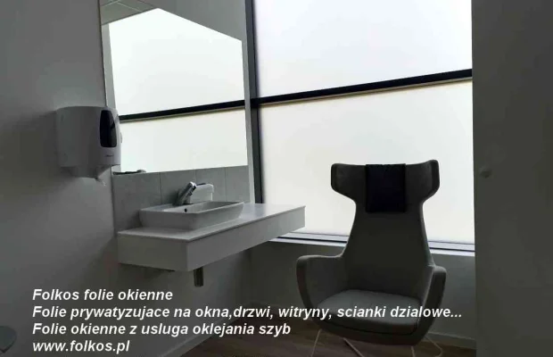 Folie na okna łazienkowe Warszawa Bartycka, Czerniakowska, Sobieskiego, Bluszczańska, Marszałkowska-Oklejanie szyb - Zdjęcie 5