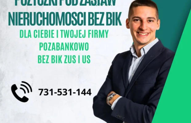PRYWATNE POZYCZKI POD ZASTAW NIERUCHOMOSCI NAWET NA 100 MSC - Zdjęcie 1