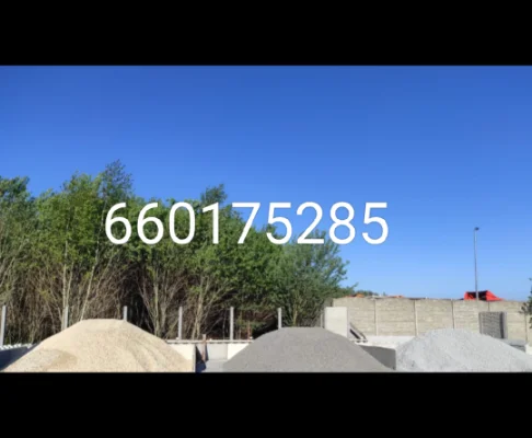 Żwir kliniec kamień beton piasek budowlany Rzeszów 660175285 - Zdjęcie 1