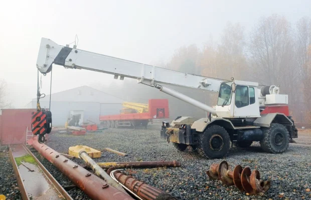 Używany Żuraw samojezdny Grove RT 640S - 33 ton - Zdjęcie 6