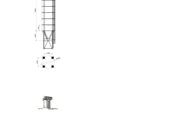 Silos segmentowy 60 m³/75 ton - nowy - Zdjęcie 2