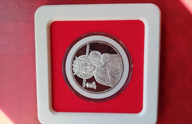 Medal pamiątkowy, Jan Paweł II, Jasna Góra 1991 - Zdjęcie 4