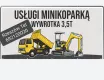 Usługi minikoparka oraz koparko ładowarka auto wywrotka Podkarpacie Rzeszów Krasne tel 692120020 - 1