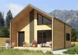 Drewniany Domek 5×8 m Całoroczny – Wytrzymała Konstrukcja - 1
