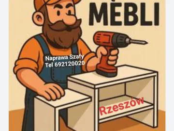 Naprawa meble szafy Rzeszów tel 692120020 Podkarpacie
