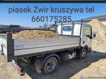 Sprzedaż kruszywa żwir Kamień Rzeszów Tyczyn tel 660175285