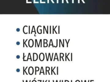 Elektryk Ciągników maszyn rolniczych Siedlce mazowieckie