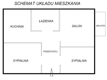 Sprzedam mieszkanie 48 m2