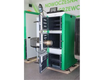 Kocioł na drewno i pellet - DrewKo Hybrid 18kW