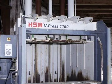Prasa belownica kompaktor HSM V-Press 1160 max + Bandstation