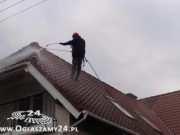 Mycie i malowanie dachów