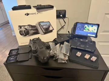 Zdjęcie: DJI Mini 5 Pro, DJI Mavic 4 Pro, DJI Mavic 3 Pro, DJI Air 3S